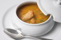 Sopa de galinha gorda
