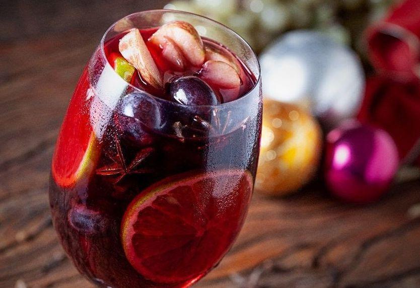 Como fazer sangria de Natal?