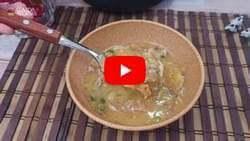 Vídeo sopa de mandioca com costela