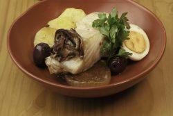 Bacalhoada com toque de shoyu